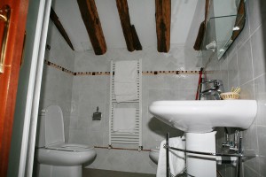 Baño apartamento rural Pikatzaenea